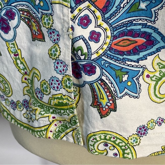 IZOD Petite Paisley Floral Blazer - Picture 4 of 11